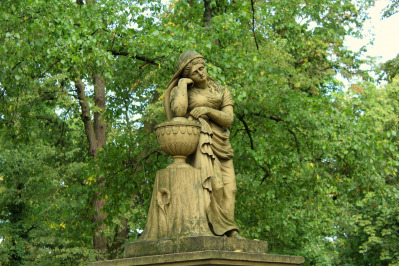 beautiful woman sculpture figurine